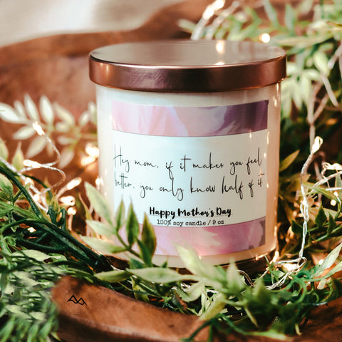Happy Mother's Day Mom Candle – JadesTropicalCreations
