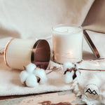 Blueberry Pumpkin - 9 oz Whiskey Glass Candle