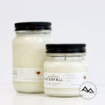 Load image into Gallery viewer, 6.5 oz Clear Mason Jar Soy Candle - Champagne Apple & Honey
