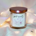 Load image into Gallery viewer, Pink Quartz - 9 oz Healing Crystals Soy Candle - Peace & Calm
