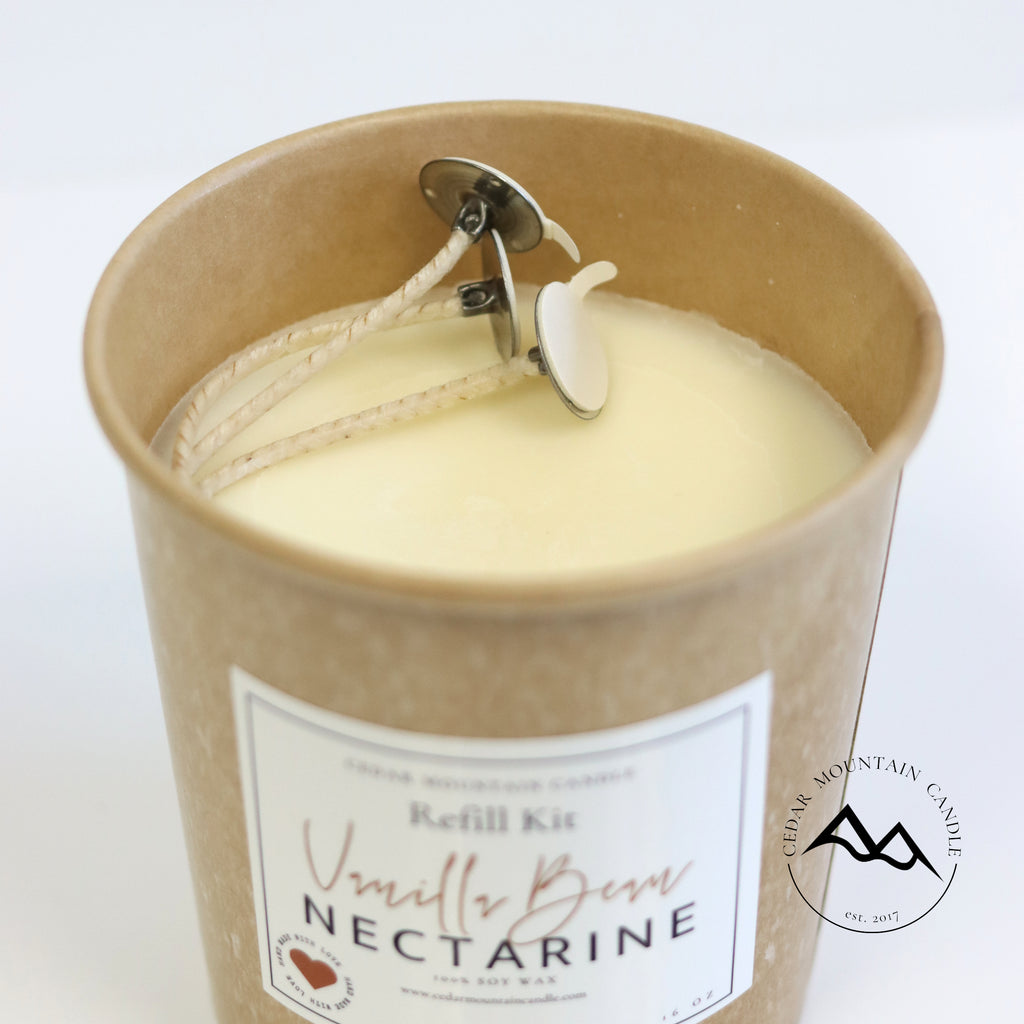 Classic Soy Wax Candle Refill  Revitalize Your Favorite Candle