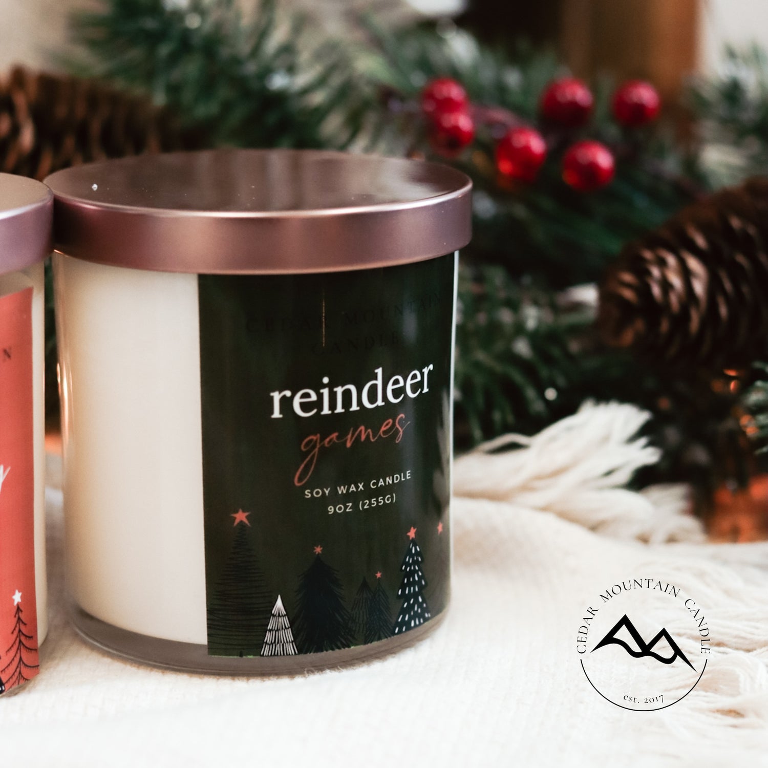 Christmas Movie Candles