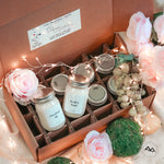 Valentine's Day Mini Candle Gift Set - Deluxe Collection - Set of 8