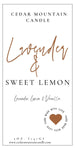 Lavender & Sweet Lemon - 5.5 oz Wax Melts