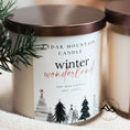 Load image into Gallery viewer, Winter Wonderland 9 oz Jar Soy Candle
